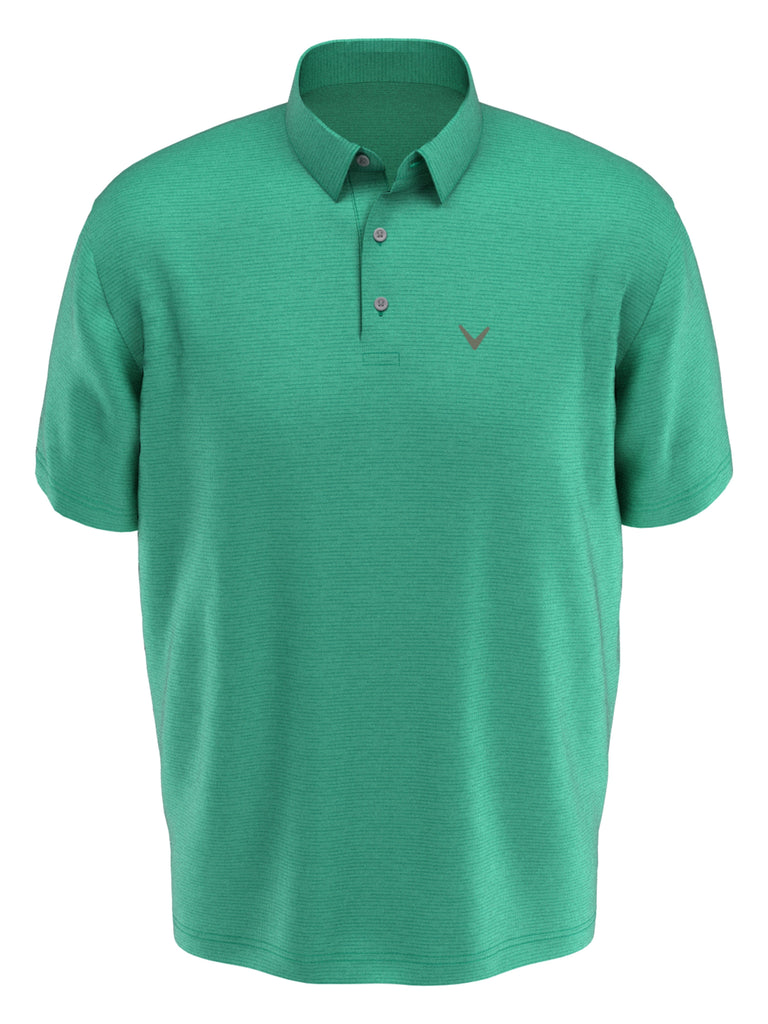 Mens-Solid-Texture-Golf-Polo-