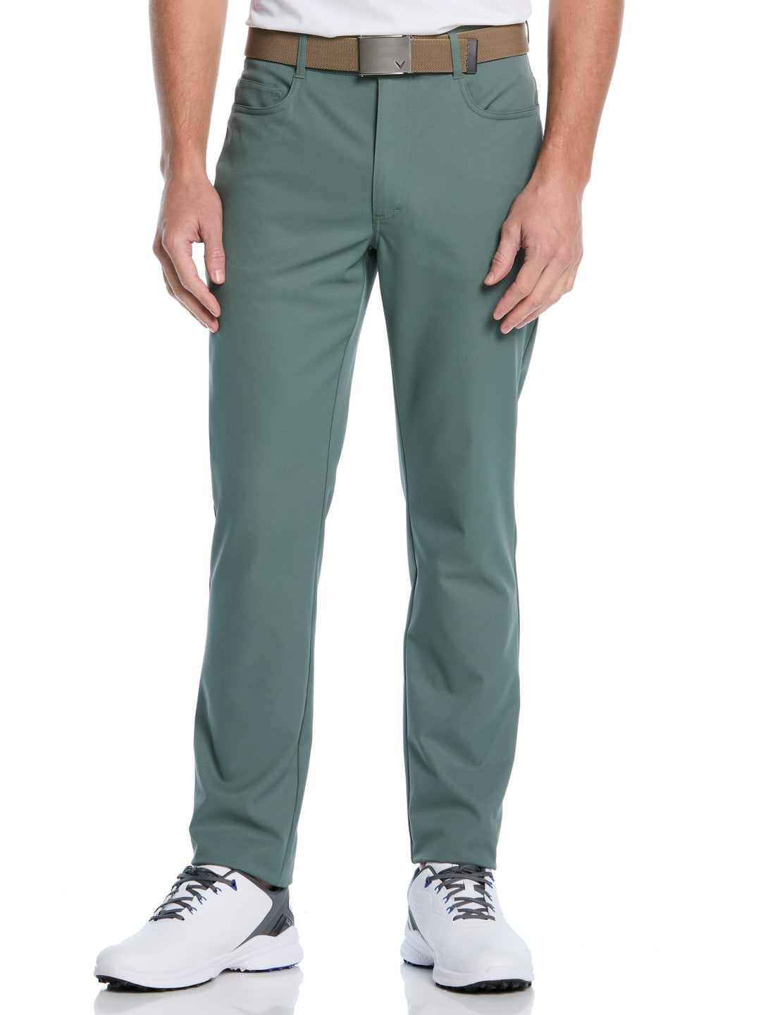 Sorona Stretch 5 Pocket Golf Pants (Balsam Green) 