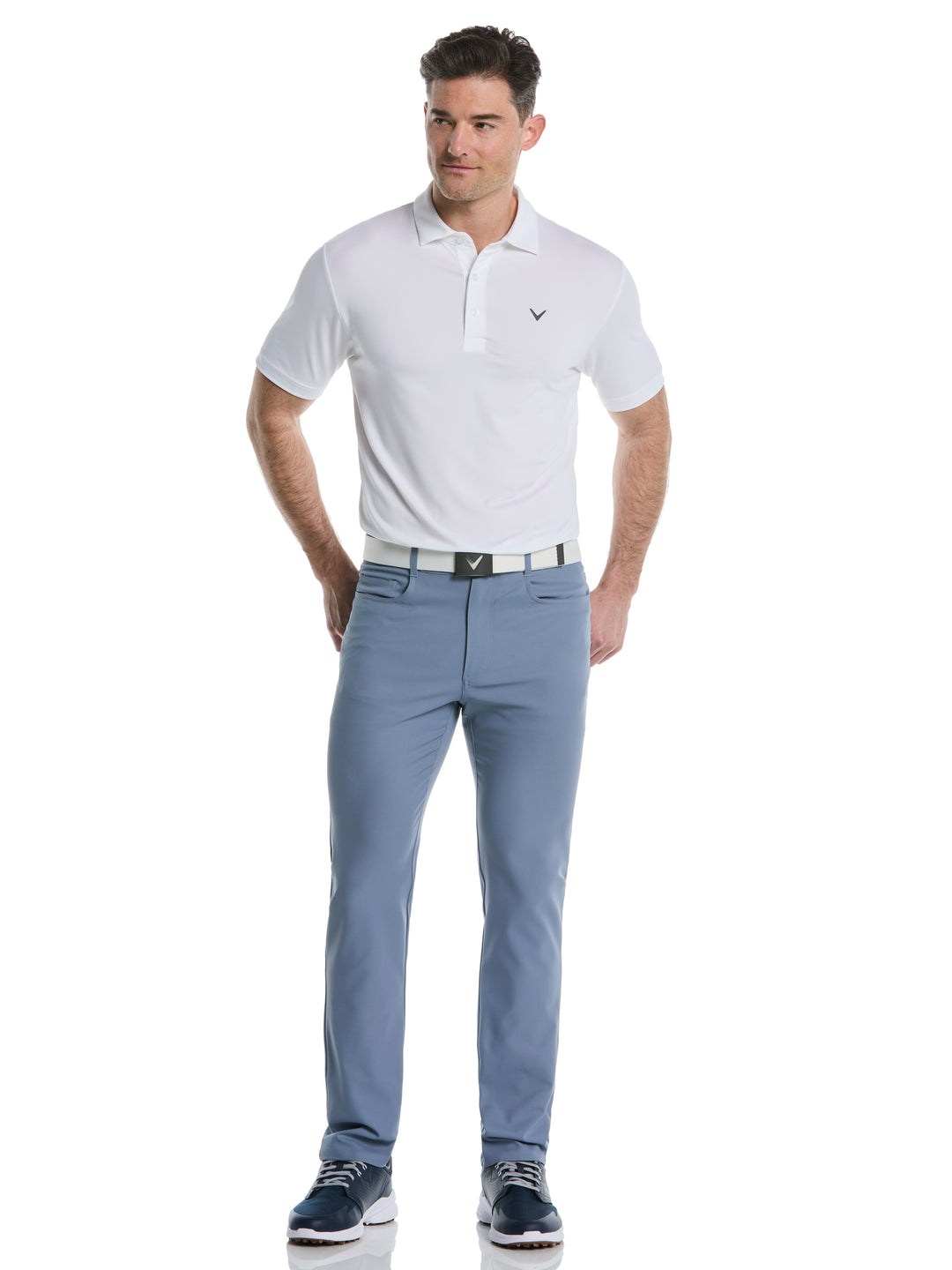 Sorona Stretch 5 Pocket Golf Pants (Flint Stone) 