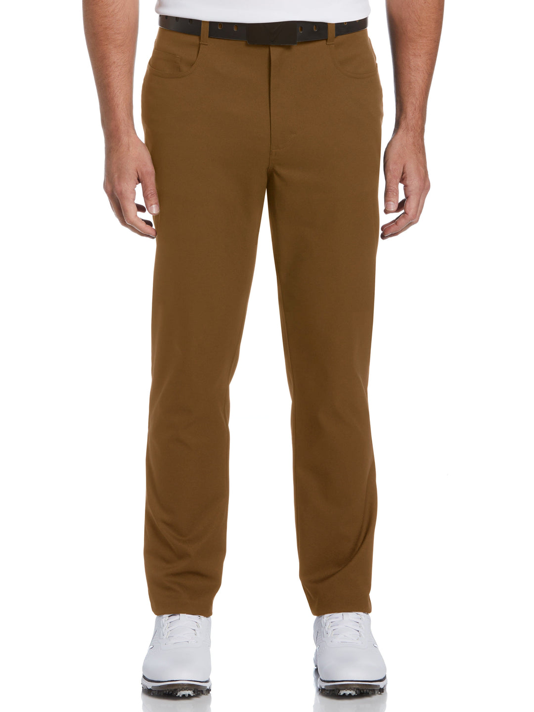 Mens Sorona® Stretch 5-Pocket Pant-Pants-Dark Ginger-RT-30-30-Callaway