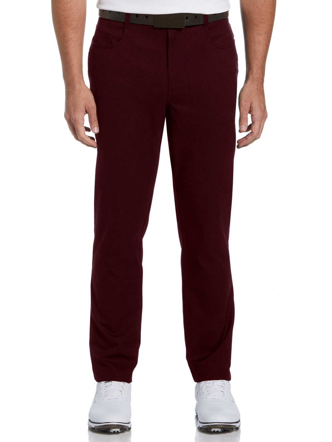 Mens Sorona® Stretch 5-Pocket Pant-Pants-Tawny Port-RT-30-30-Callaway
