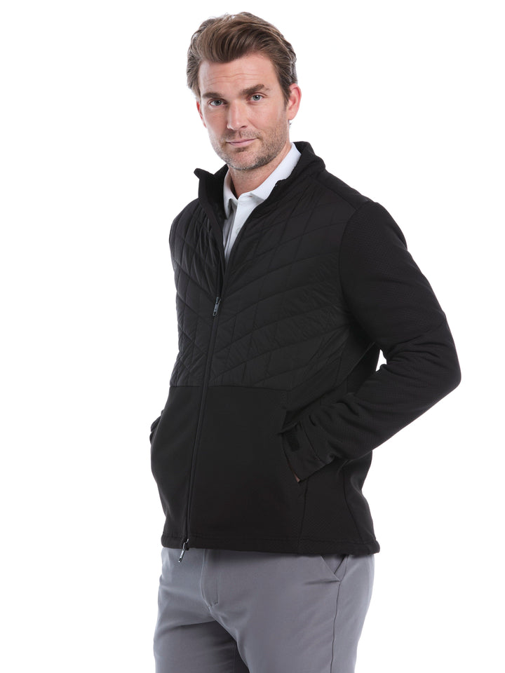 Mens Storm Fleece Pro Jacket (Caviar) 