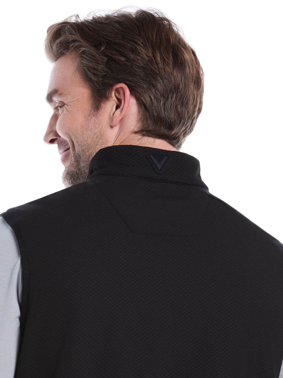 Mens Storm Fleece Pro Vest (Caviar) 