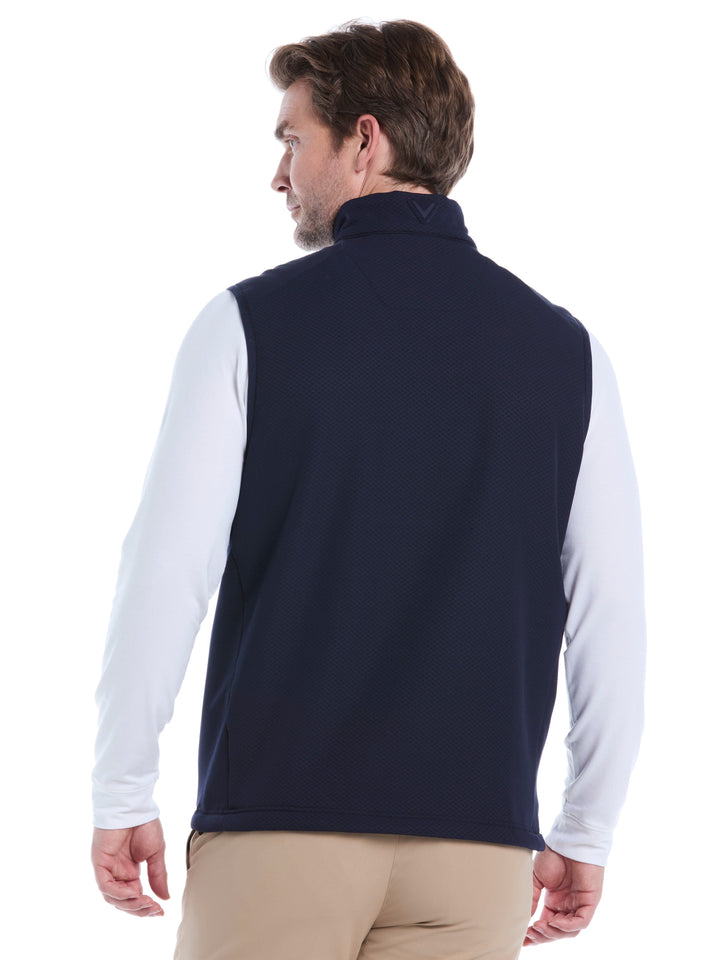 Mens Storm Fleece Pro Vest (Peacoat) 