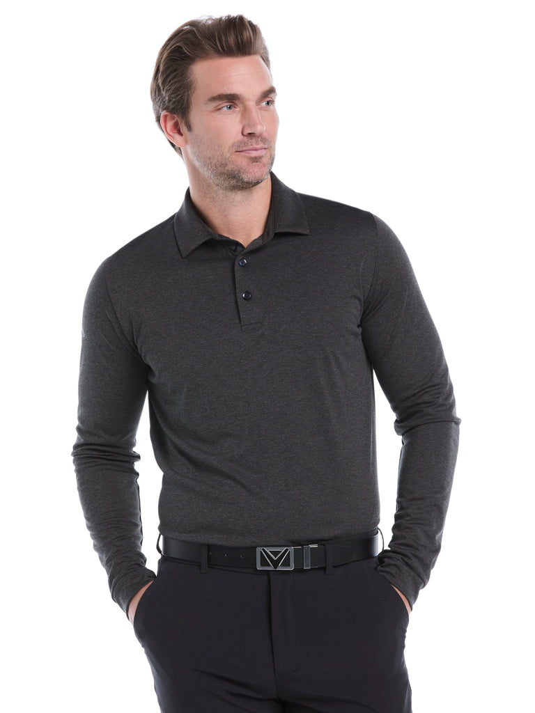 Mens Swing Tech™ Essential Long Sleeve Polo – Callaway Apparel