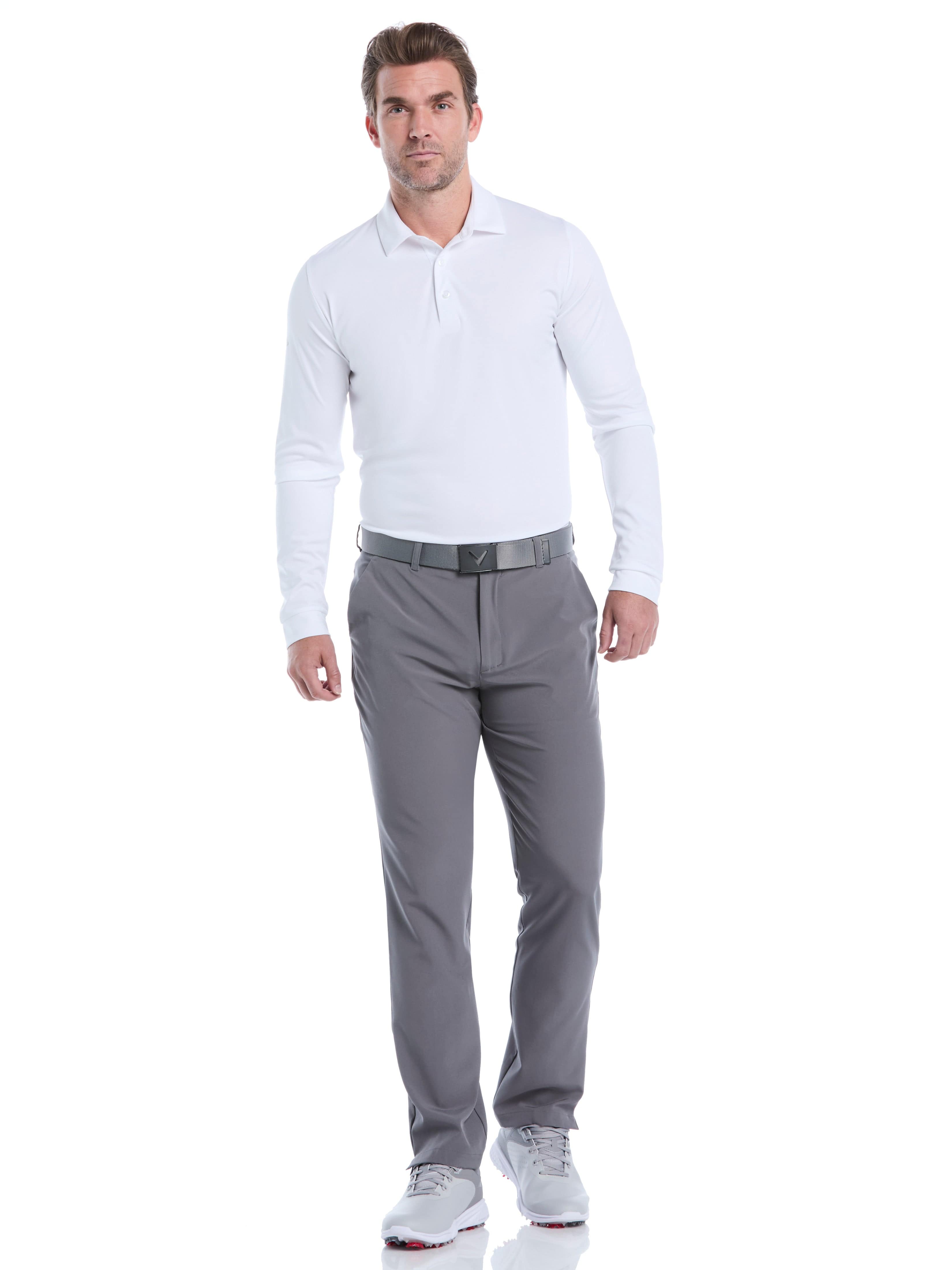 Mens Swing Tech™ Essential Long Sleeve Polo – Callaway Apparel