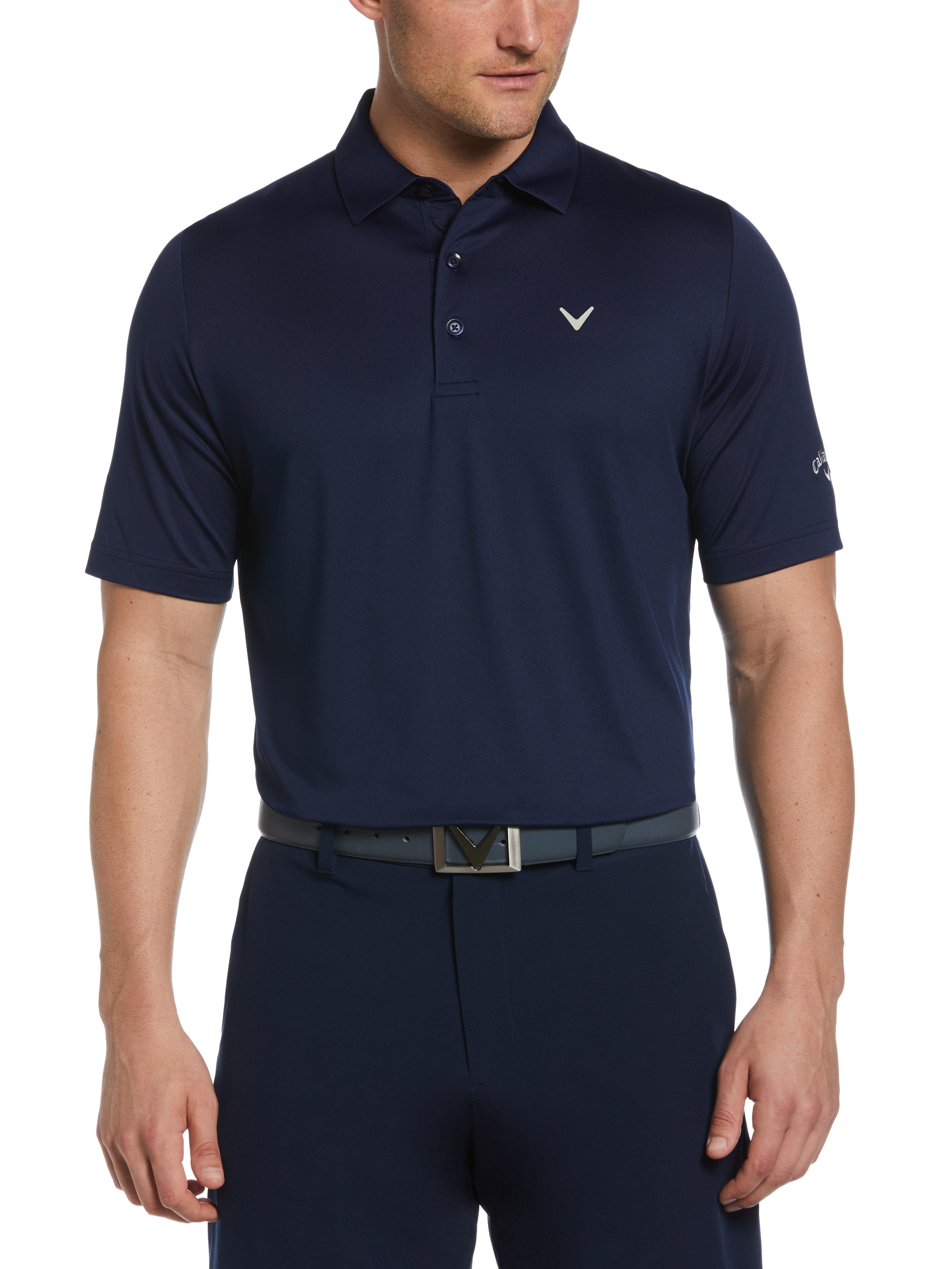 Mens Swing Tech™ Solid Golf Polo Shirt – Callaway Apparel
