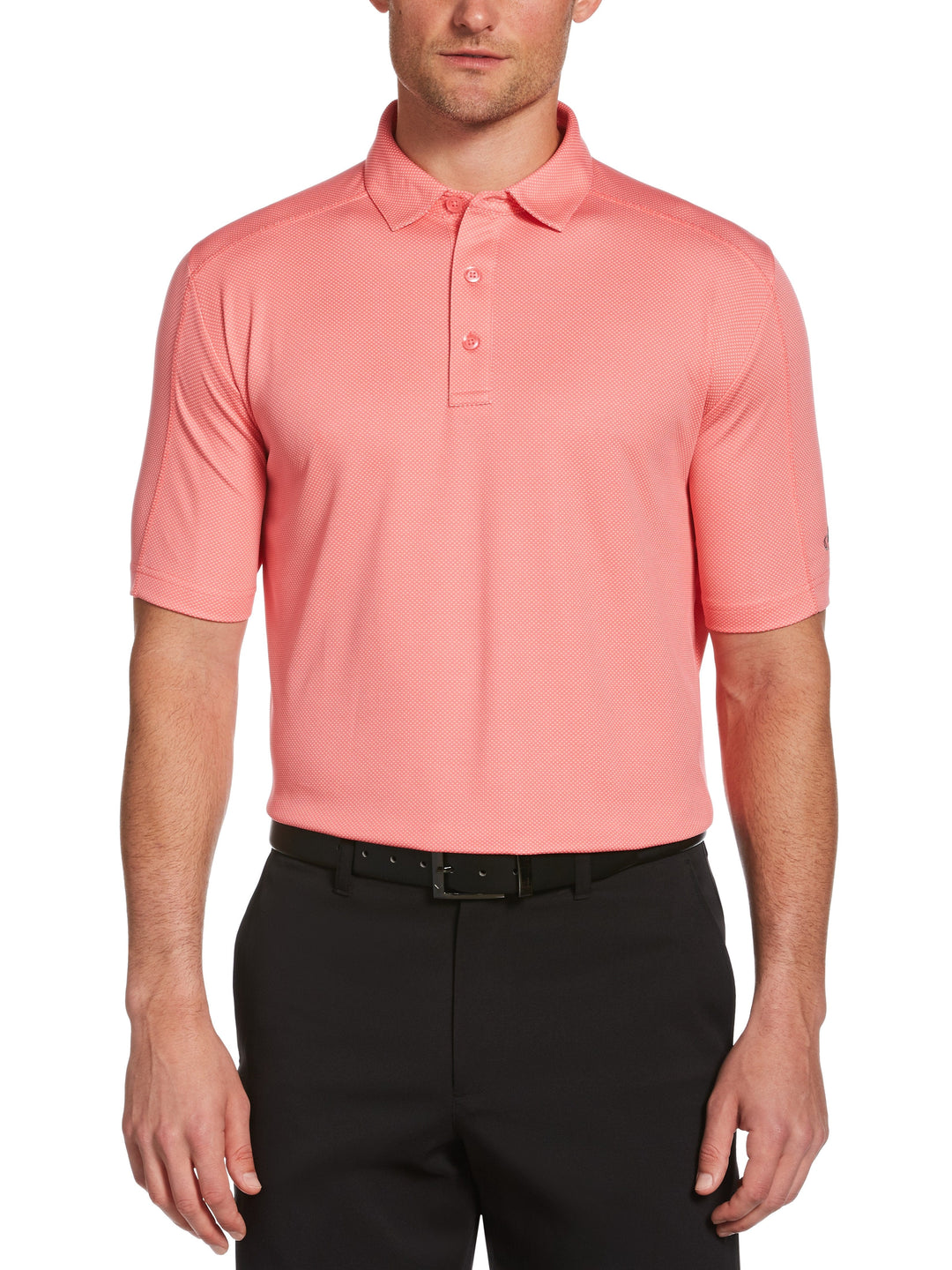 Mens Swing Tech Two Color Jacquard Polo-Polos-Callaway