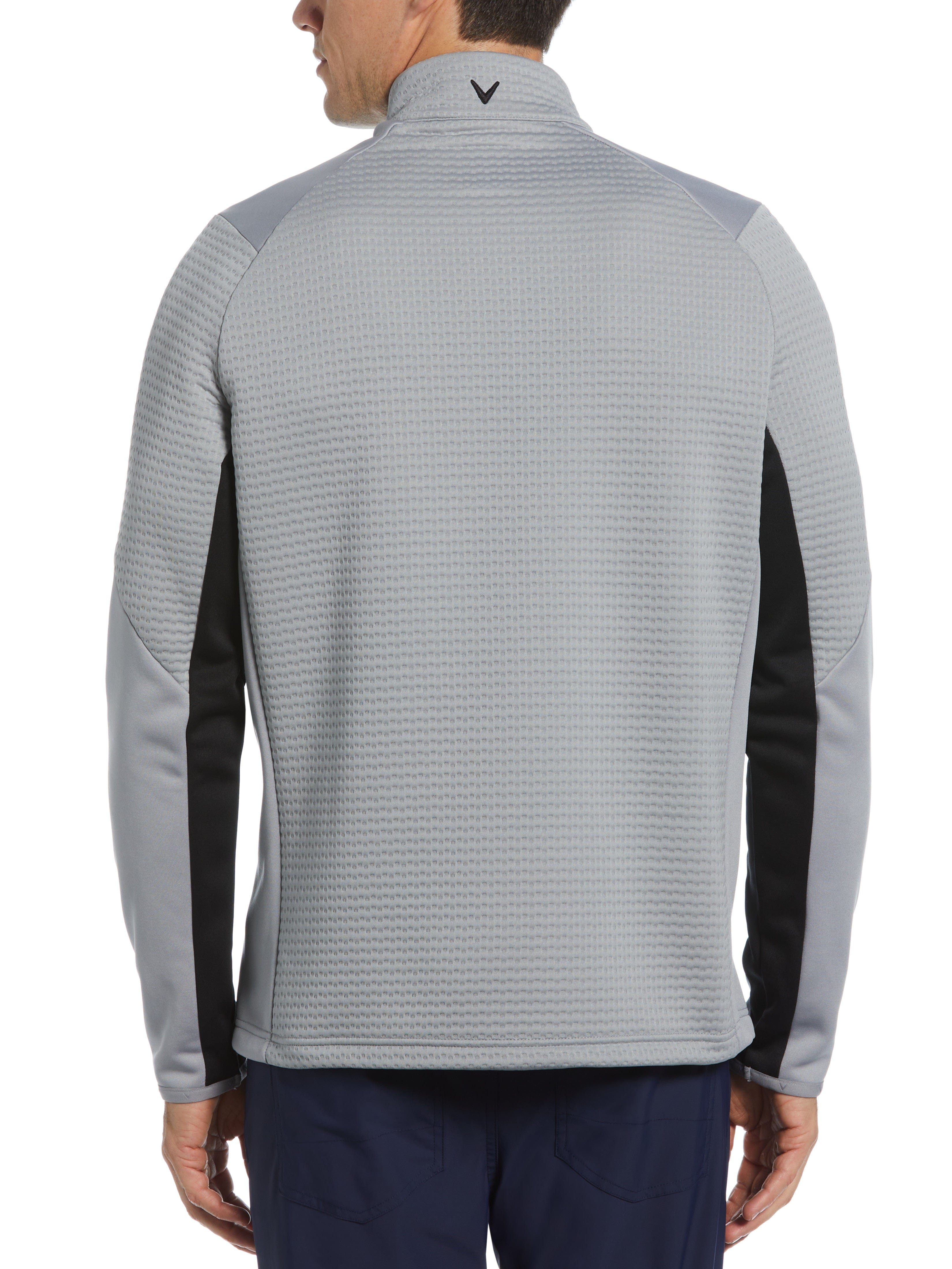 Mens Textured Quarter Zip Golf Pullover – Callaway Apparel