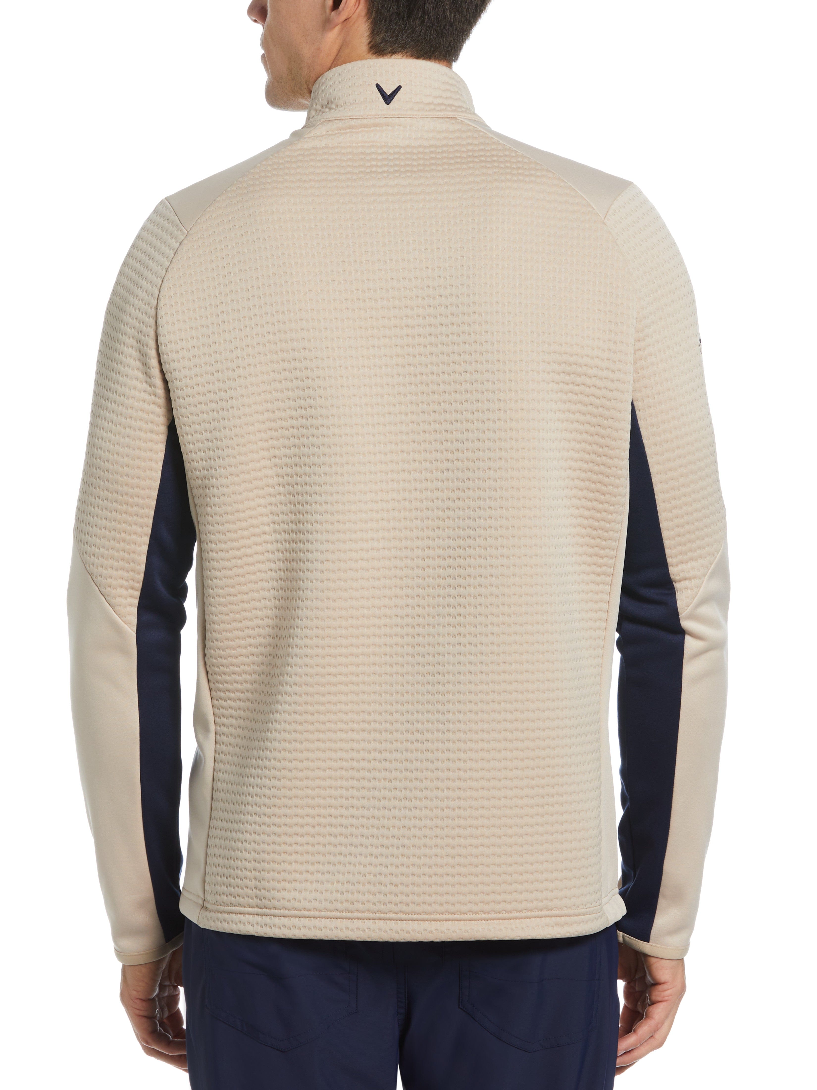Mens Textured Quarter Zip Golf Pullover – Callaway Apparel