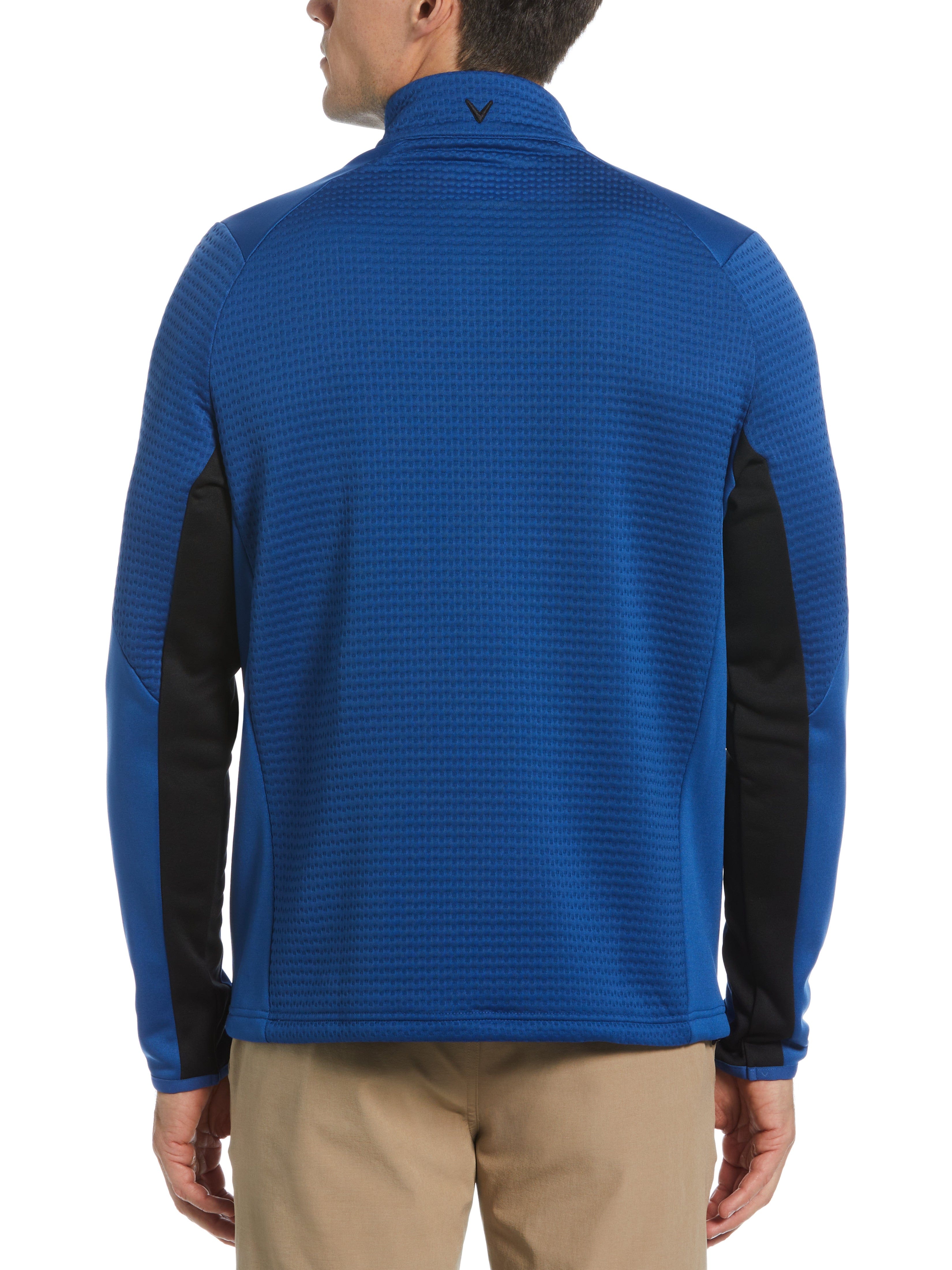 Mens Textured Quarter Zip Golf Pullover – Callaway Apparel