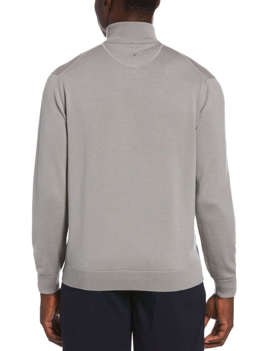 Mens Thermal 1/4 Zip Mock Merino Wool Pullover-Pullovers-Callaway