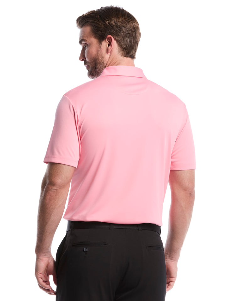 Men's Solid Polo Shirt (Dianthus) 
