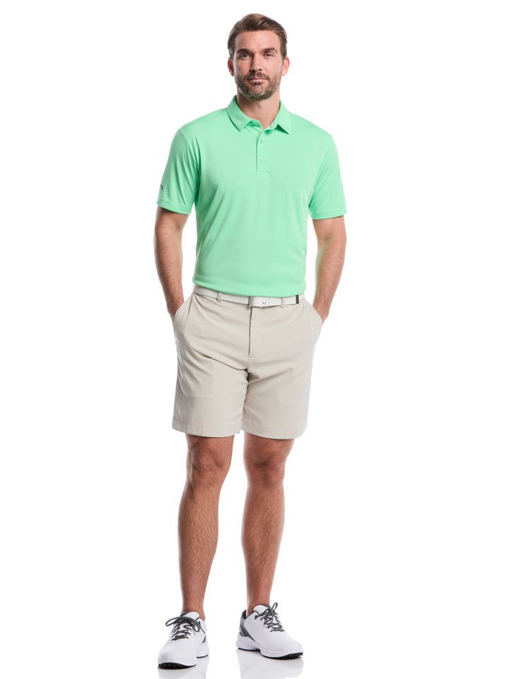 Men's Solid Polo Shirt (Spring Bouquet) 