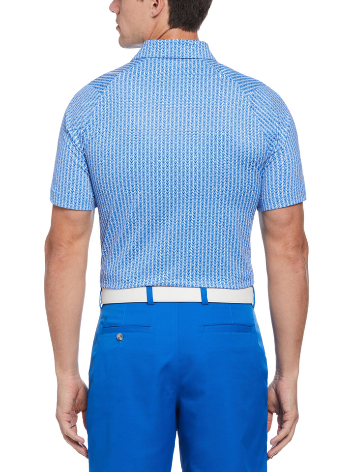 Mens Trademark Chevron Print Golf Polo-Polos-Callaway