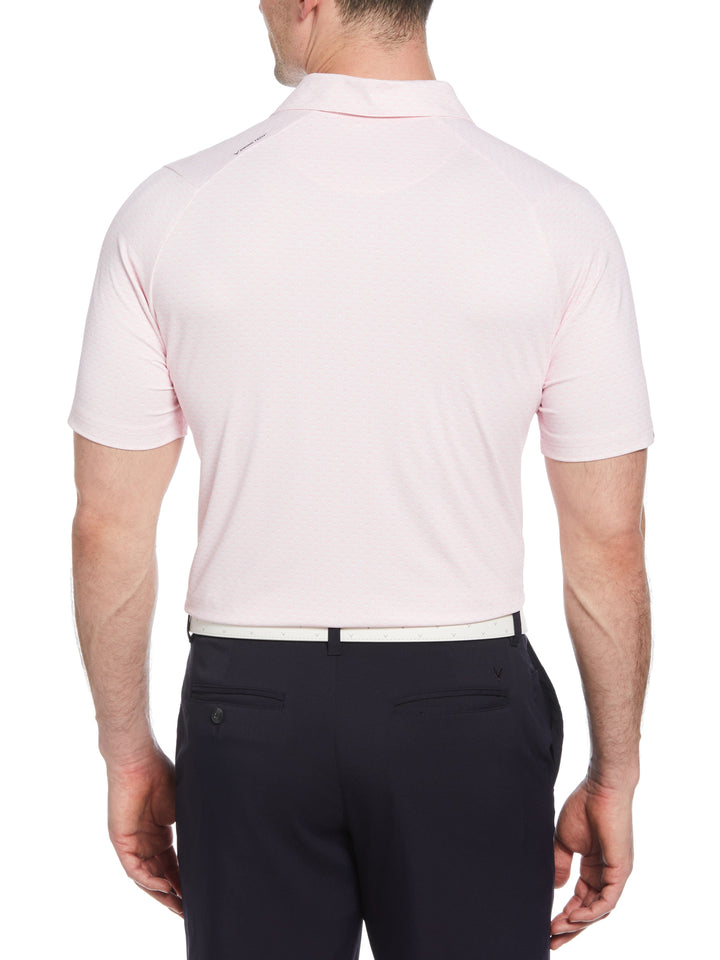 Trademark Print Golf Polo (Candy Pink) 