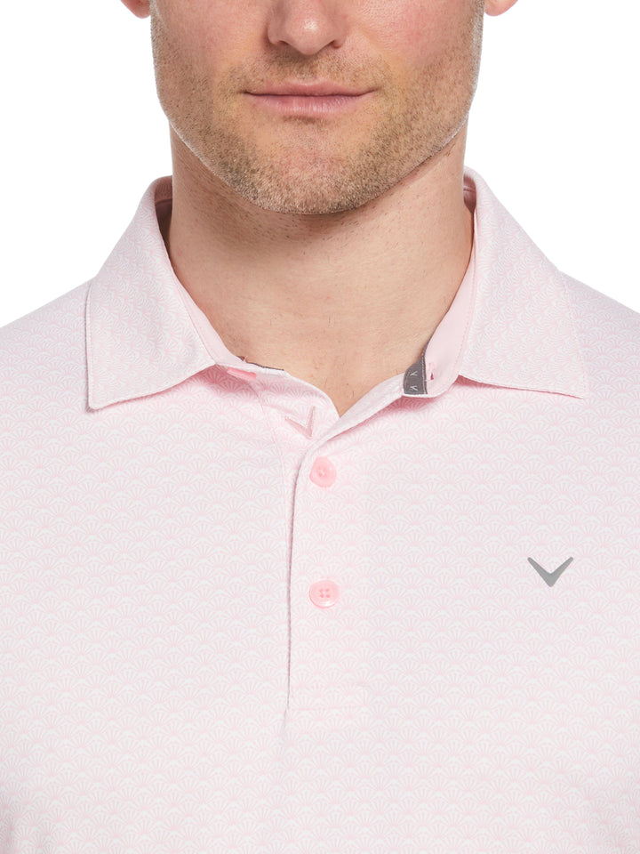Trademark Print Golf Polo (Candy Pink) 