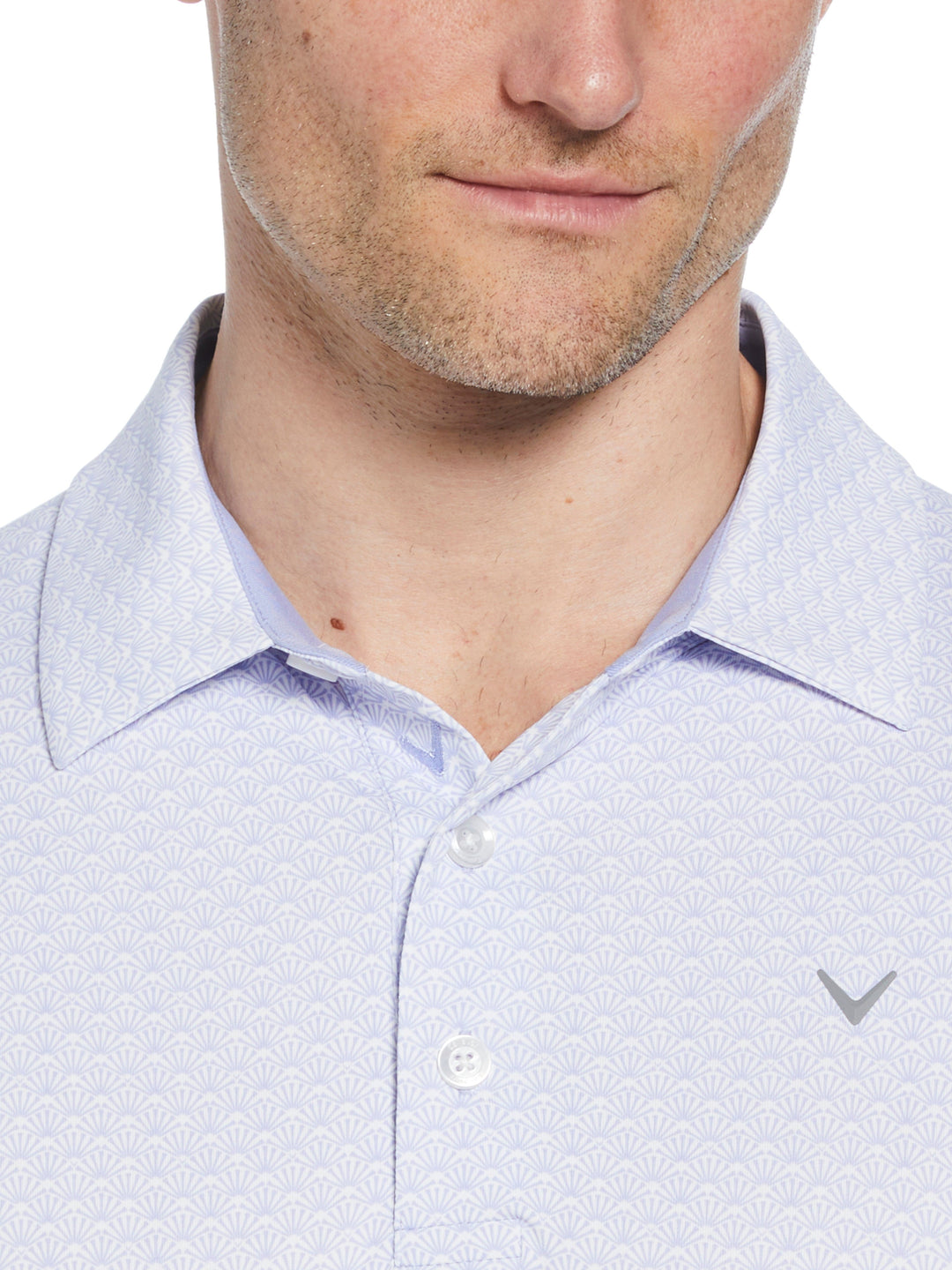 Trademark Print Golf Polo (Spring Lavender) 