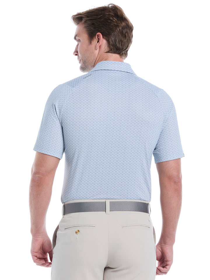 Trademark Print Golf Polo (Flint Stone) 