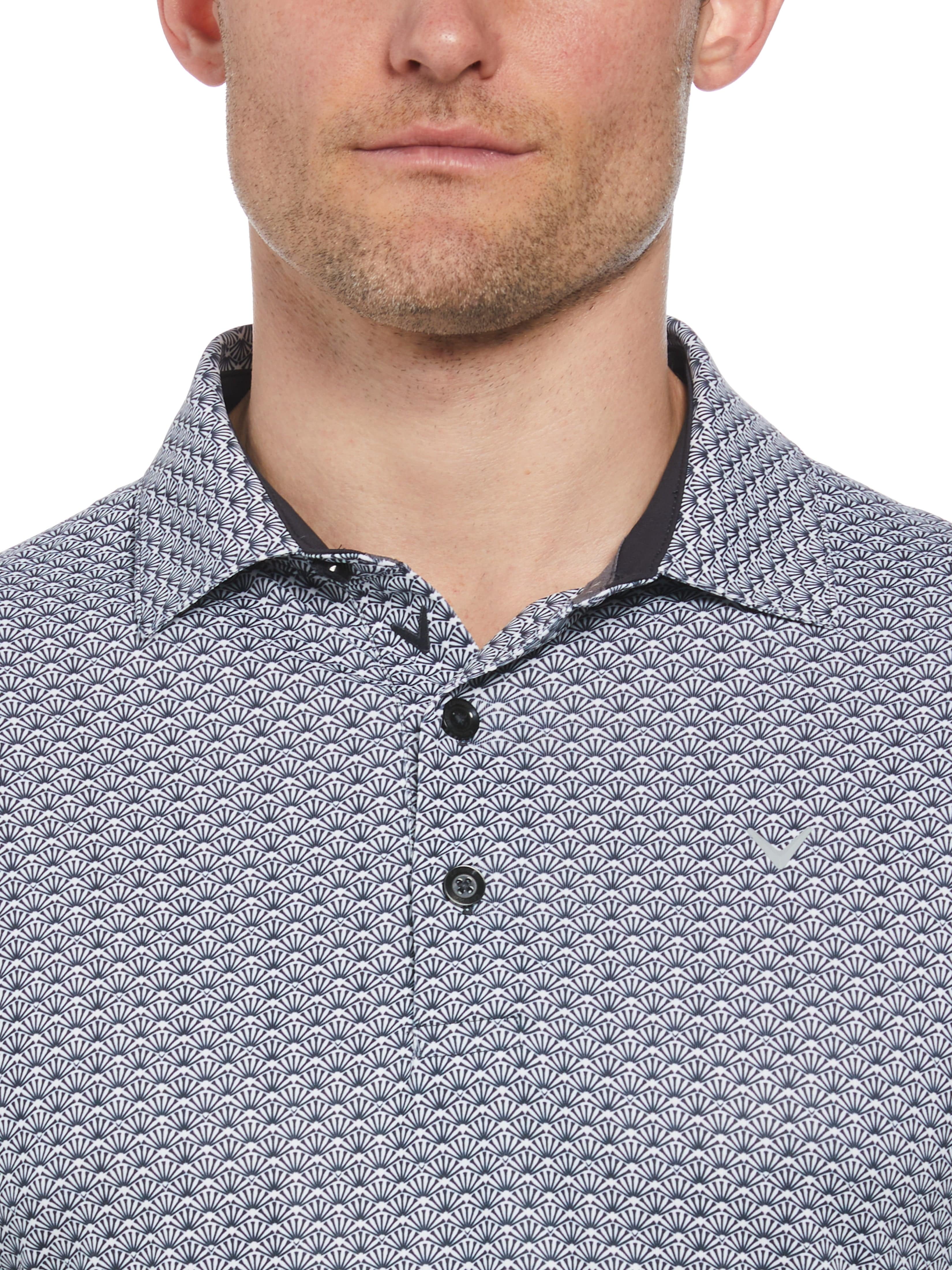 8YARDS Men’s CaddieBee Typography Mens Trademark Print Golf Polo – Callaway Apparel