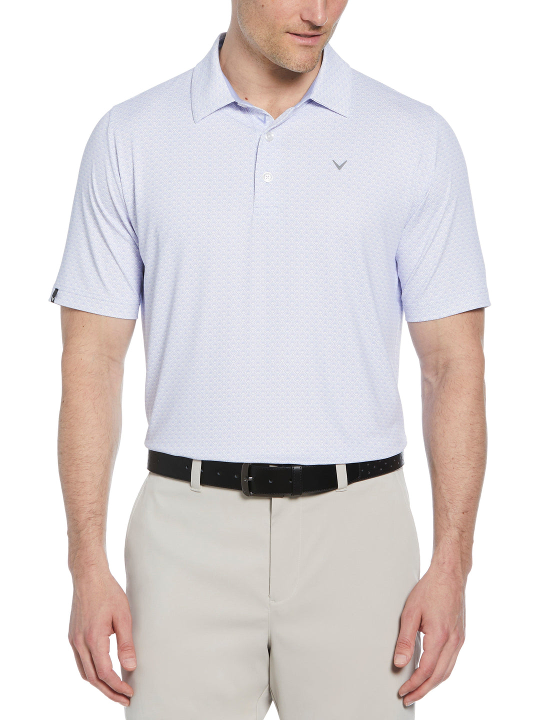 Trademark Print Golf Polo (Spring Lavender) 