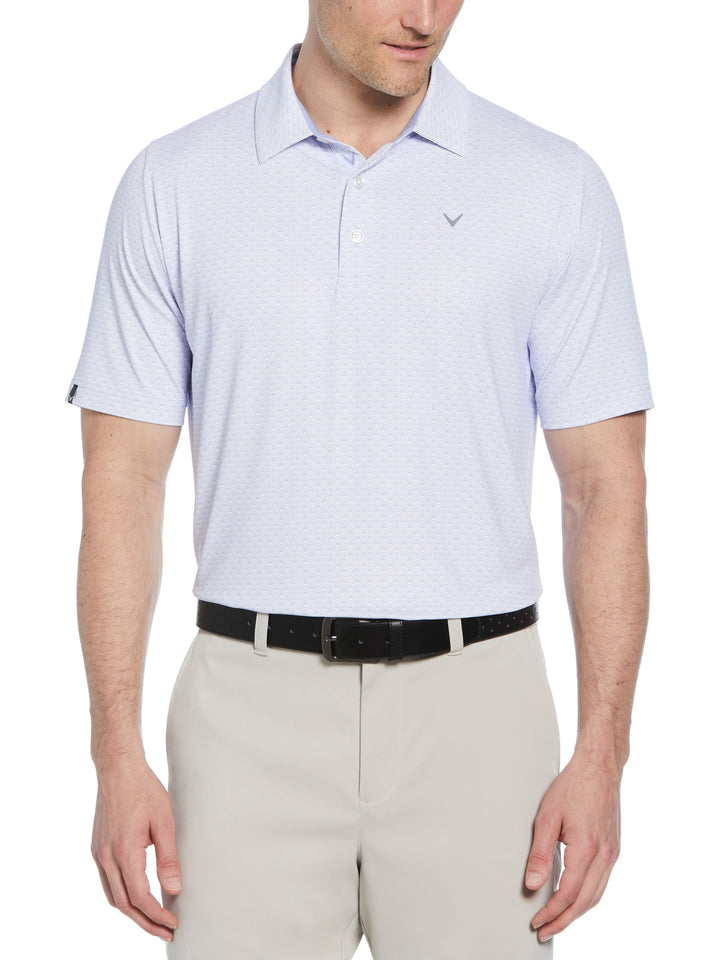 Trademark Print Golf Polo (Spring Lavender) 