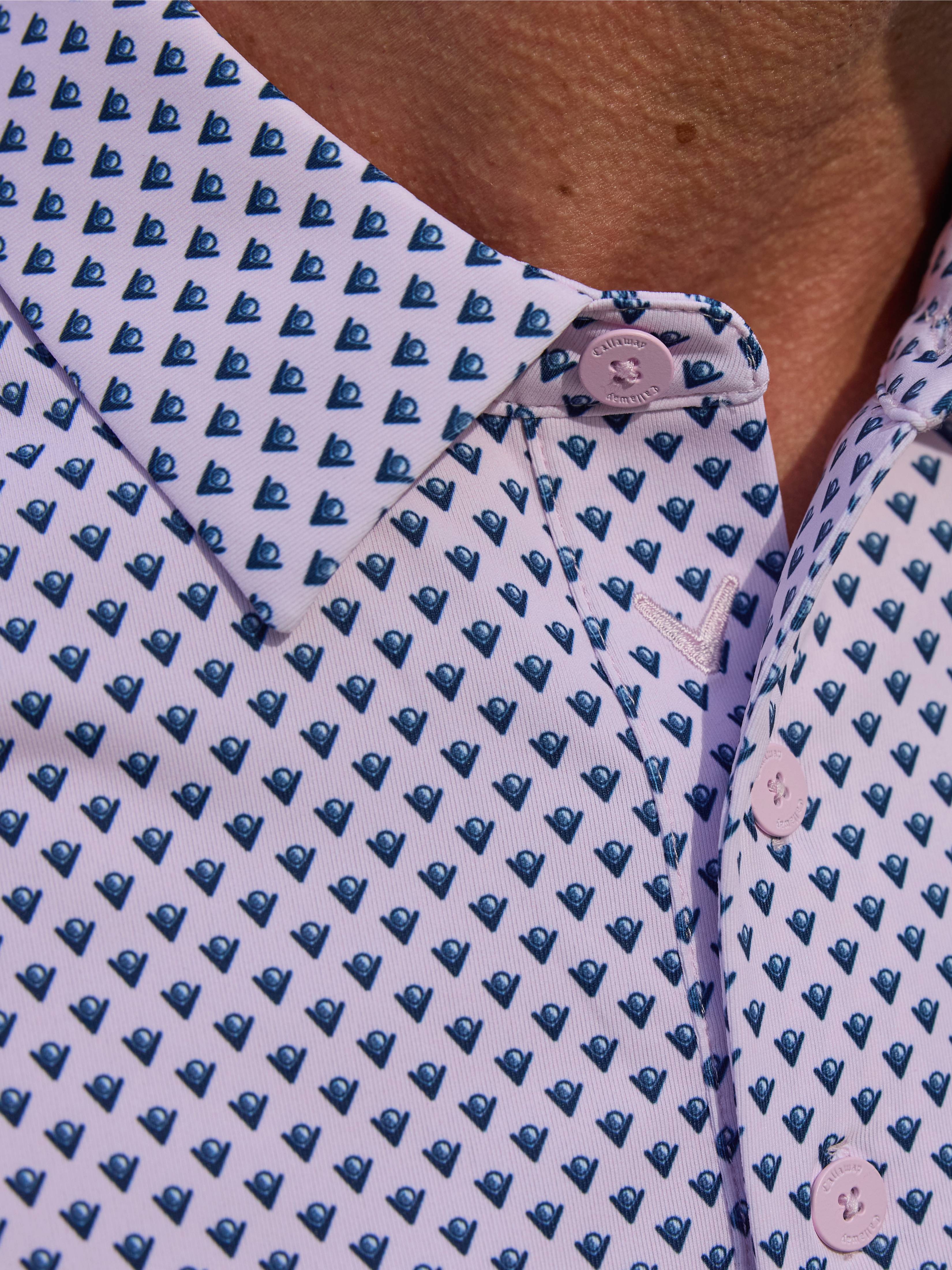 Mens Trademark Print Polo – Callaway Apparel