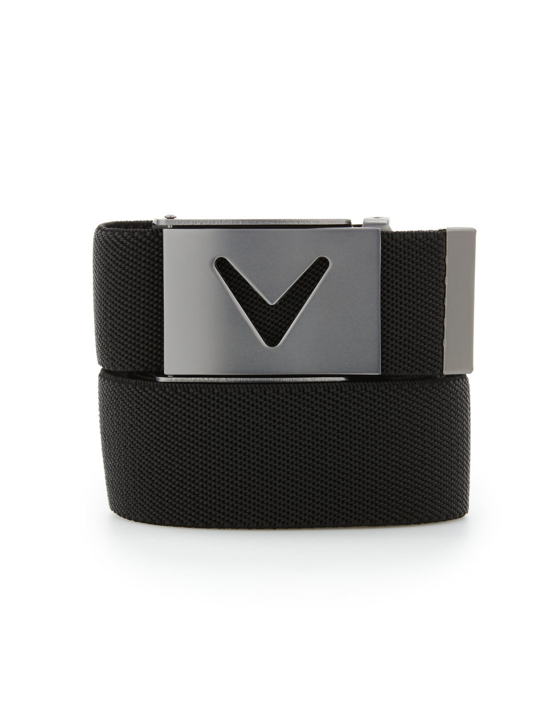V-Logo Web Golf Belt (Caviar) 