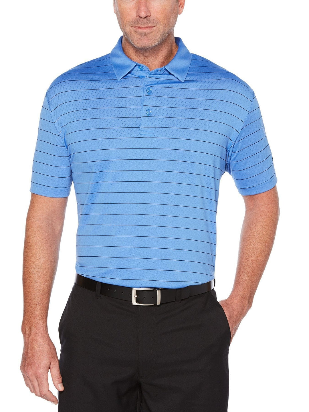 Mens Ventilated Stripe Golf Polo-Polos-Callaway