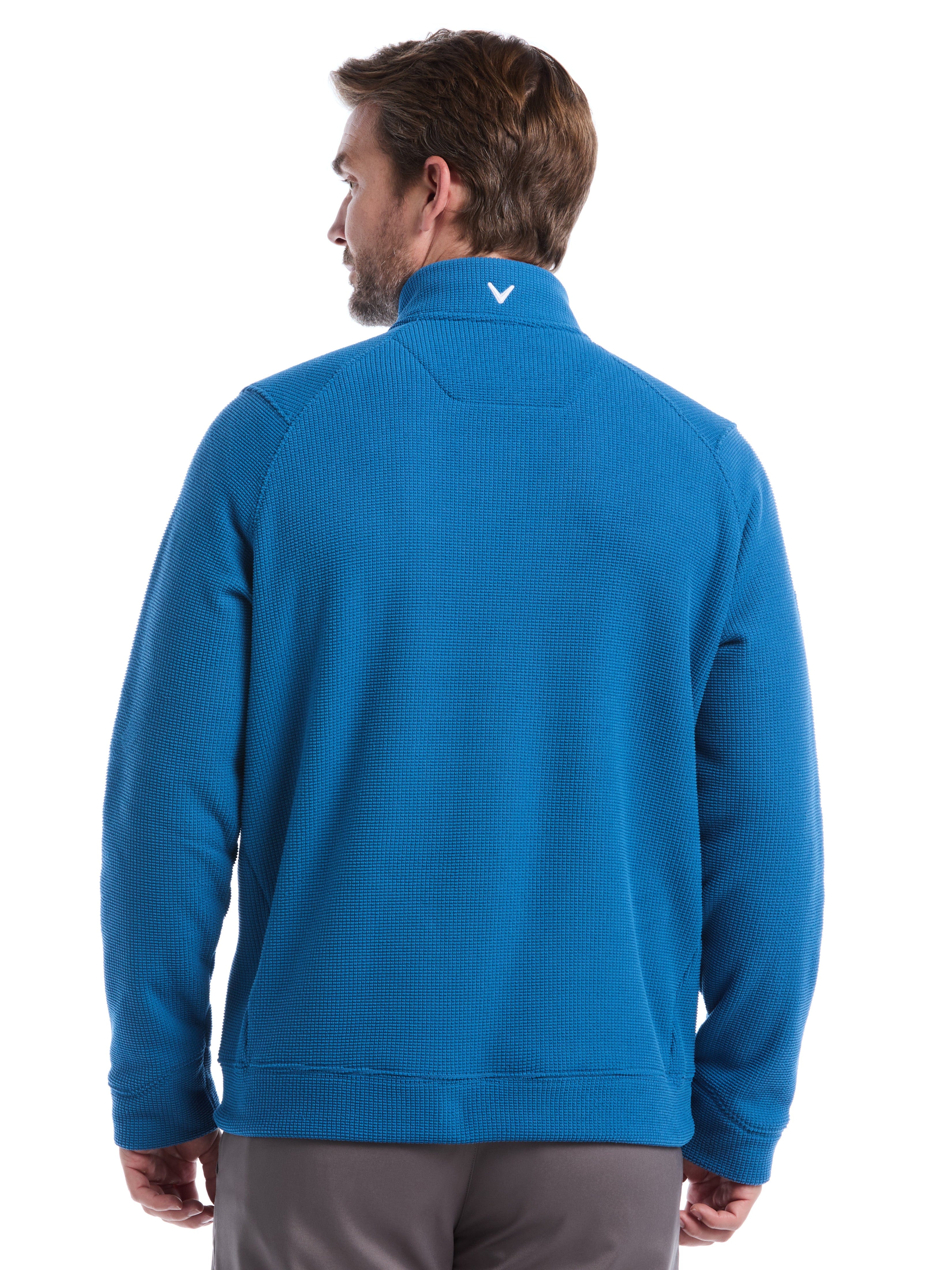 Mens Waffle Quarter Zip Long Sleeve – Callaway Apparel