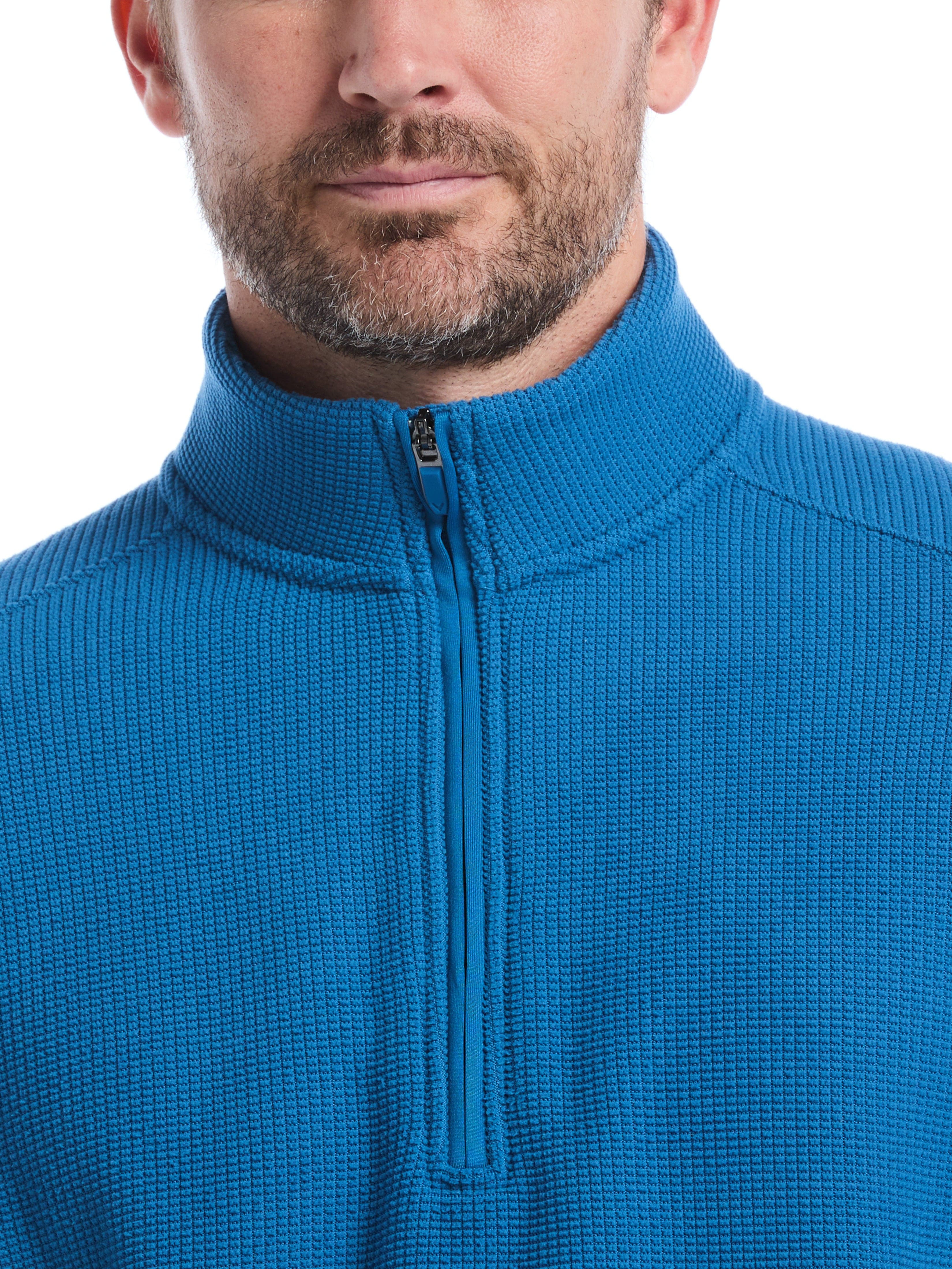 Mens Waffle Quarter Zip Long Sleeve – Callaway Apparel