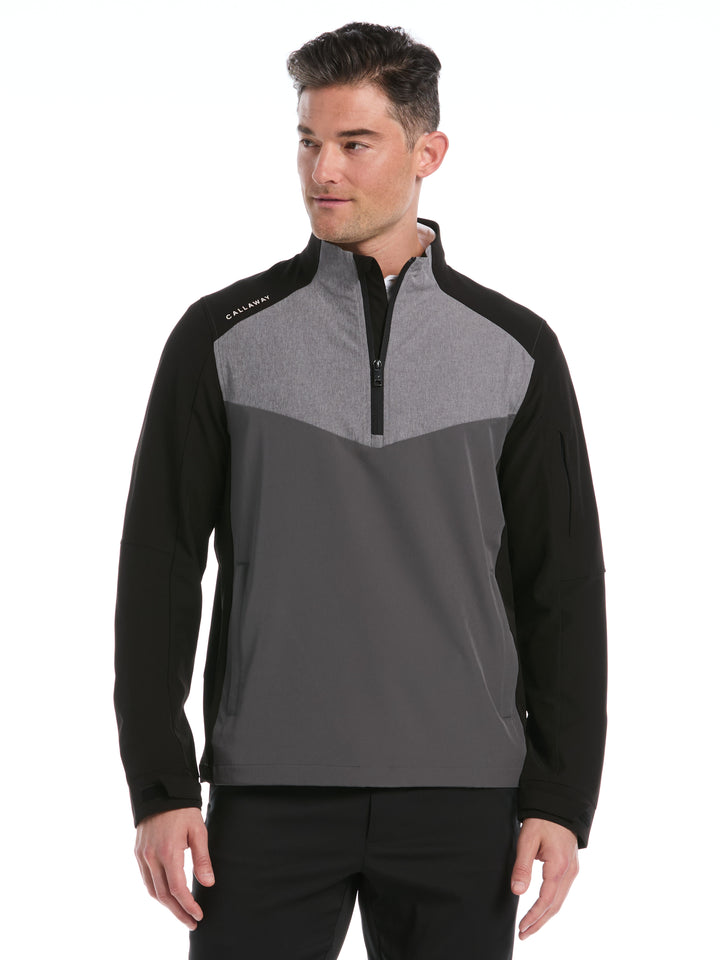 Weather Series Full Zip Golf Jacket (Caviar) 