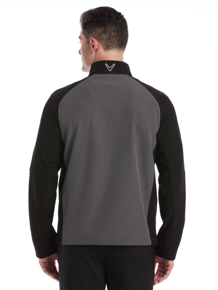 Weather Series Full Zip Golf Jacket (Caviar) 