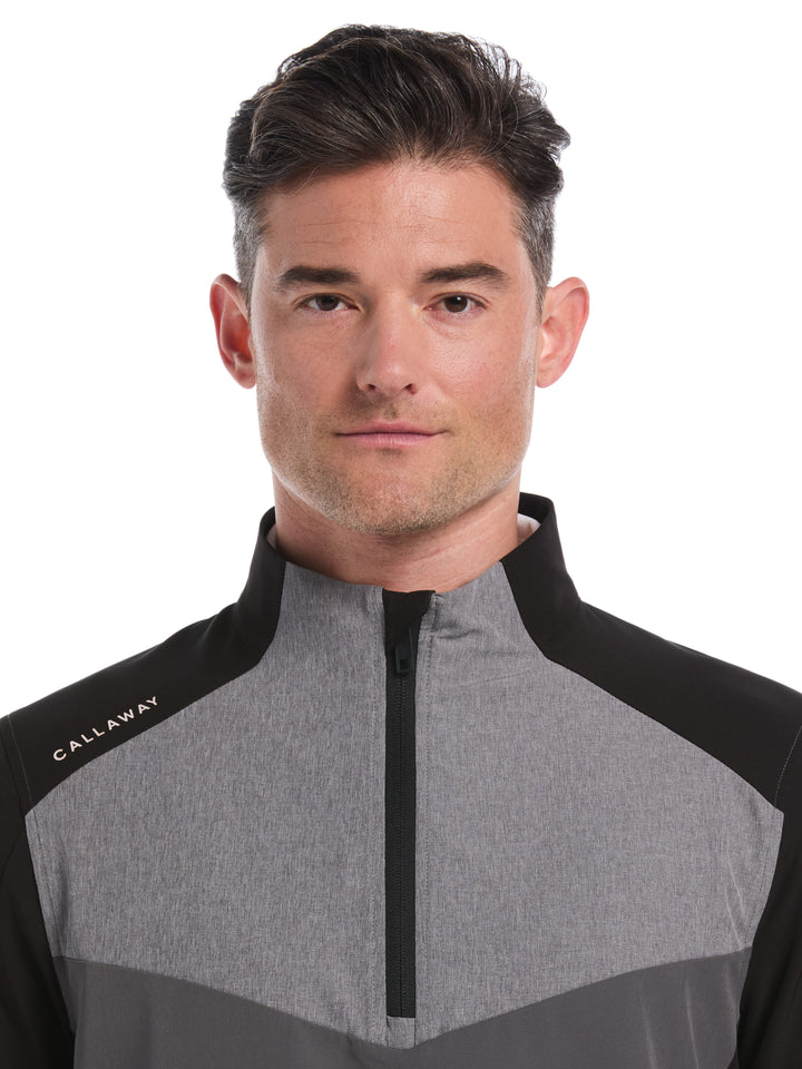 Weather Series Full Zip Golf Jacket (Caviar) 