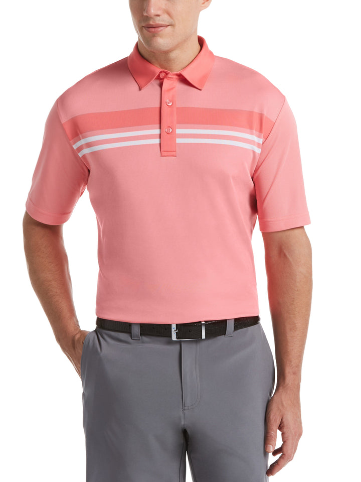 Mens Birdseye Block Polo-Polos-Callaway