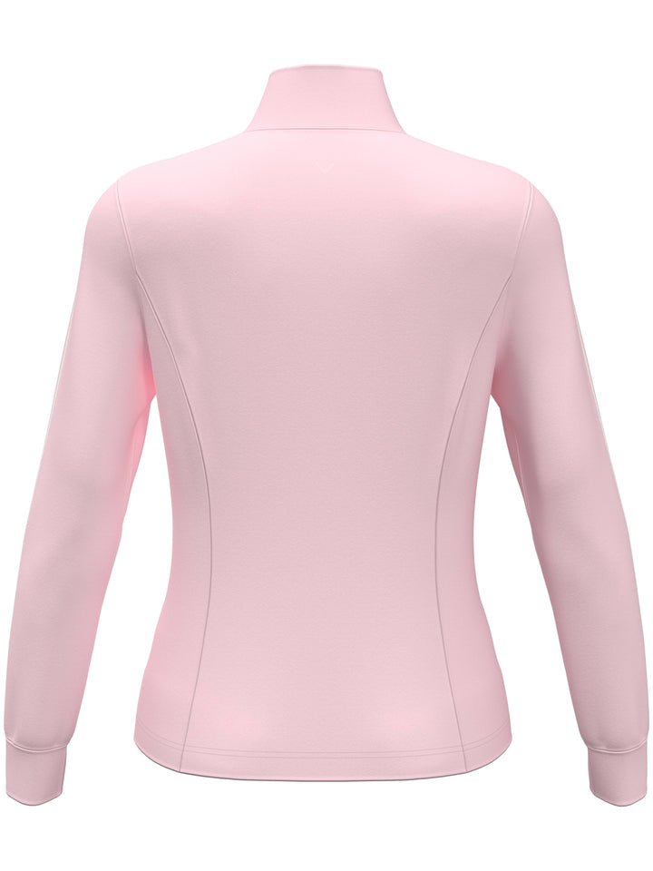 Womens Midweight Textured Half Zip