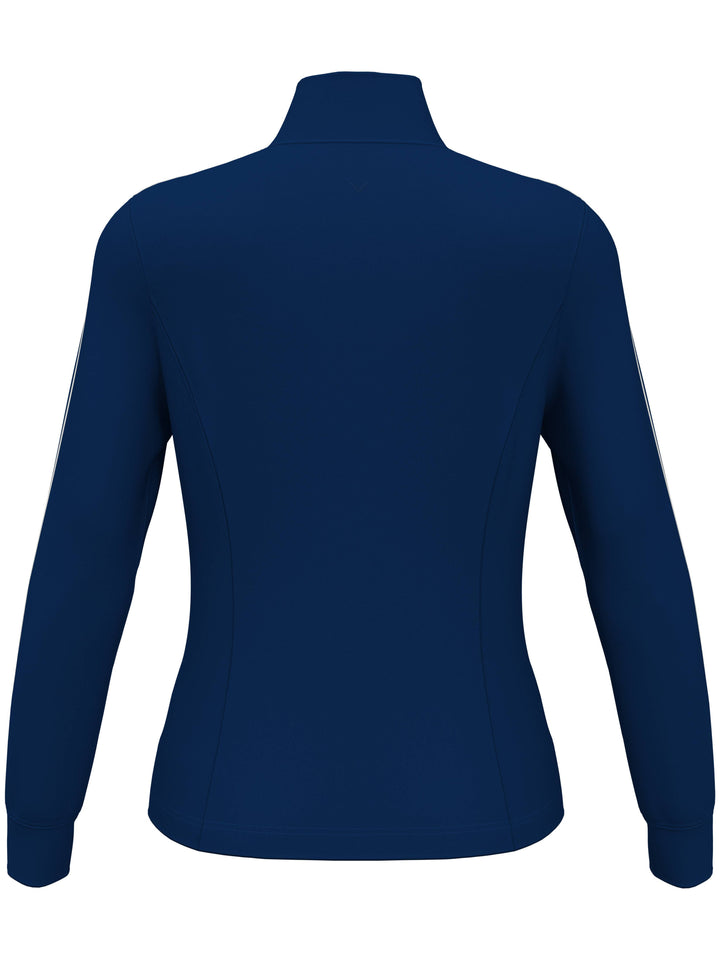 Womens Midweight Textured Half Zip