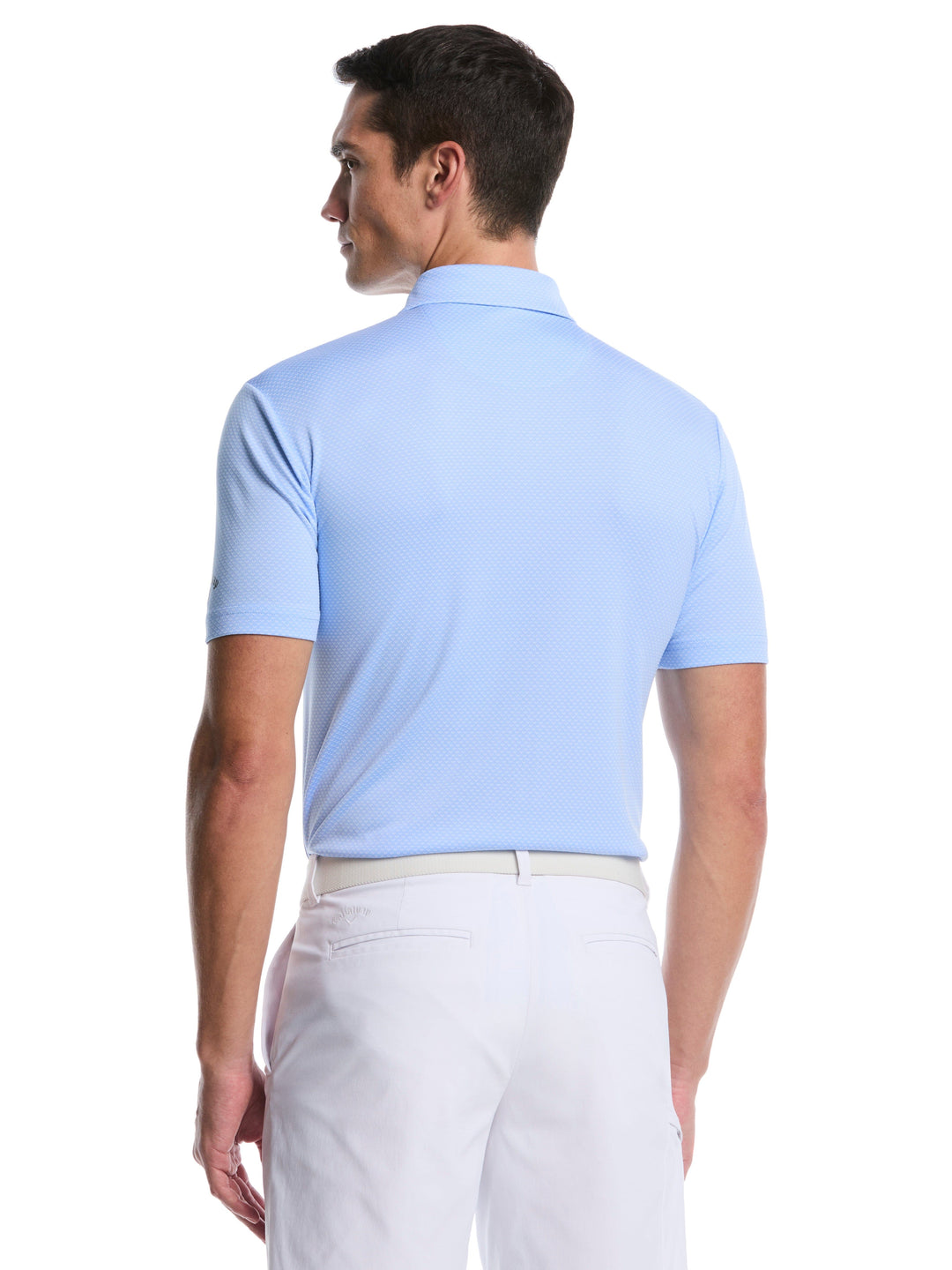 Pro Spin Chevron Jacquard Golf Polo (Open Air) 