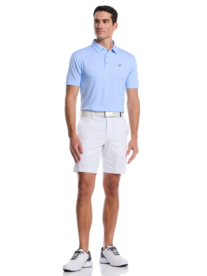 Pro Spin Chevron Jacquard Golf Polo (Open Air) 