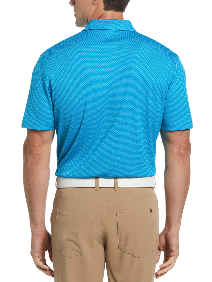 Pro Spin Chevron Jacquard Golf Polo (Hawaiian Surf) 