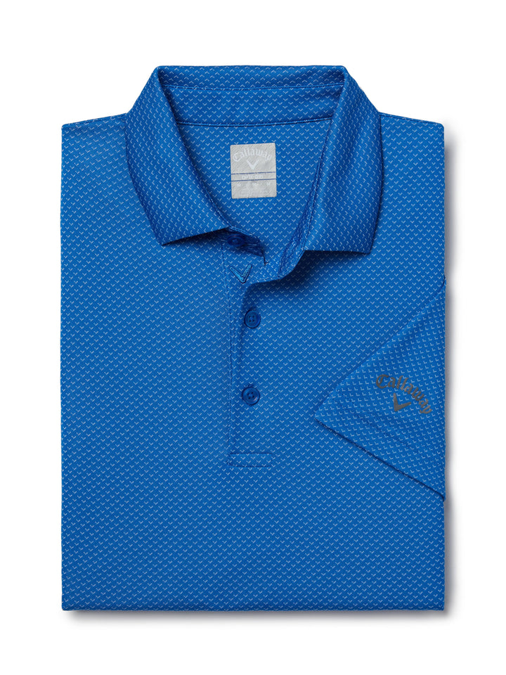 Pro Spin Chevron Jacquard Golf Polo (Atomizer) 