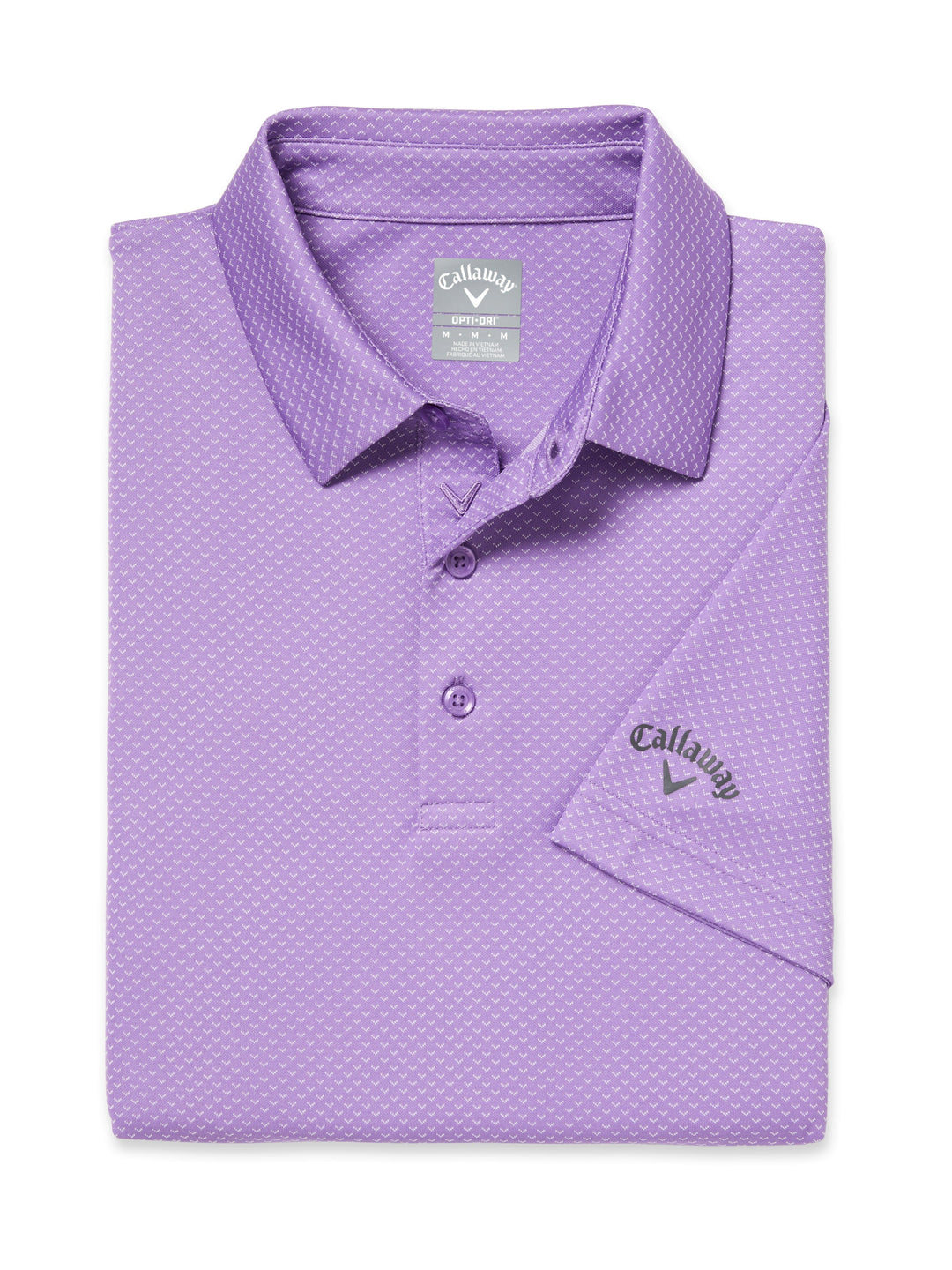 Pro Spin Chevron Jacquard Golf Polo (Fairy Wren) 