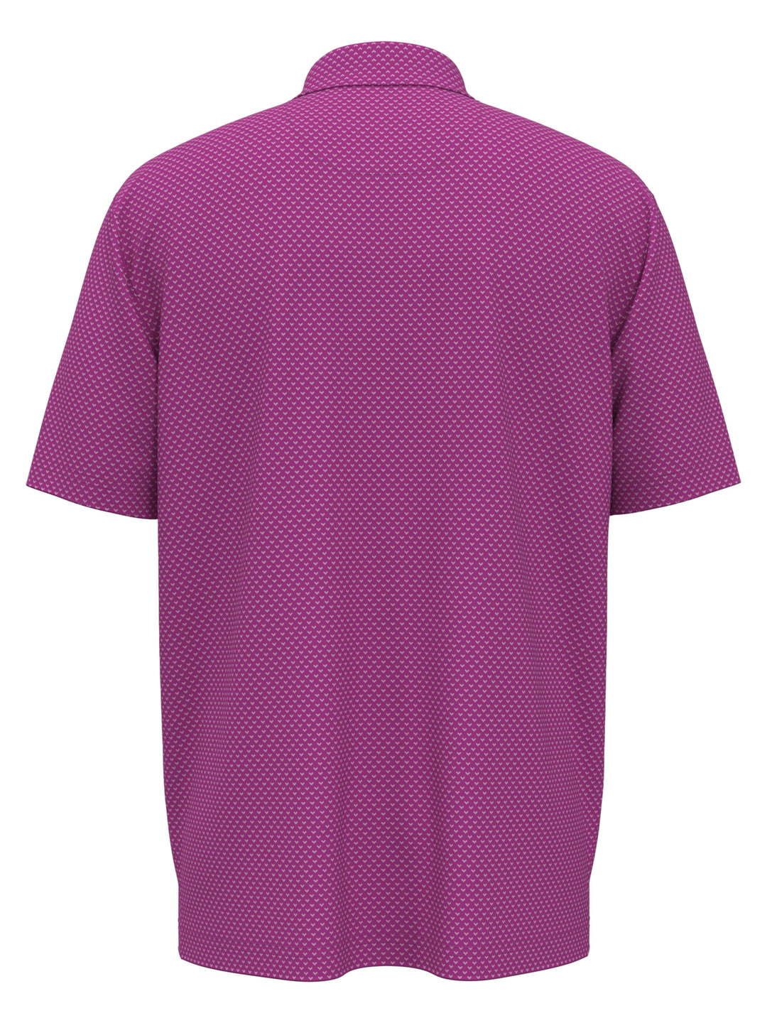 Pro Spin Chevron Jacquard Golf Polo (Purple Orchid) 