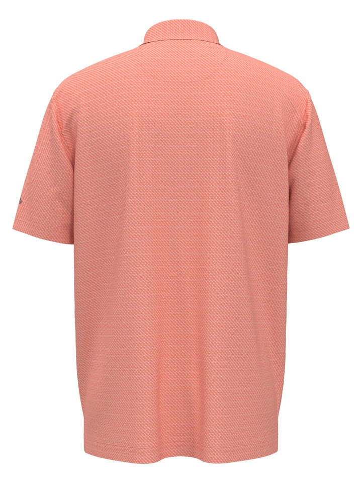 ProSpin Jacquard polo (Coral Chic Htr) 