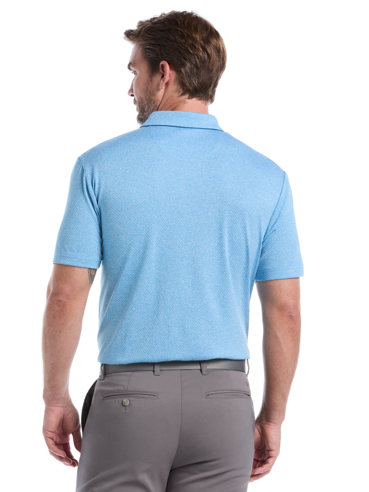 ProSpin Jacquard polo (Cendre Blue Htr) 