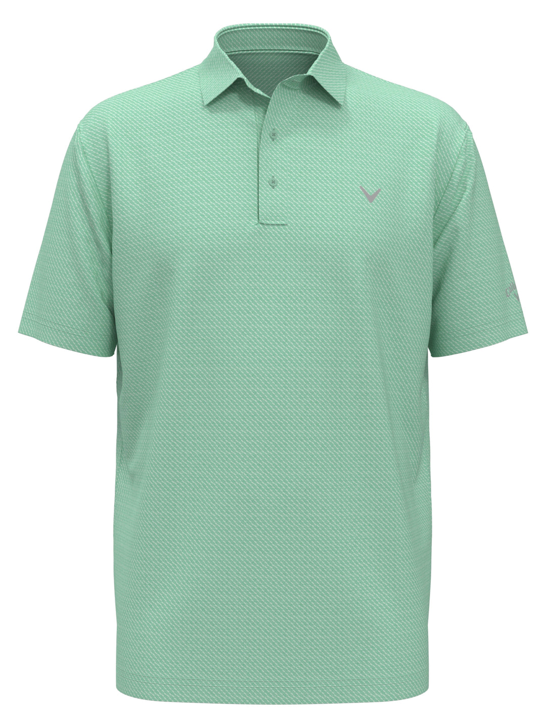 ProSpin Jacquard polo (Neptune Green Htr) 