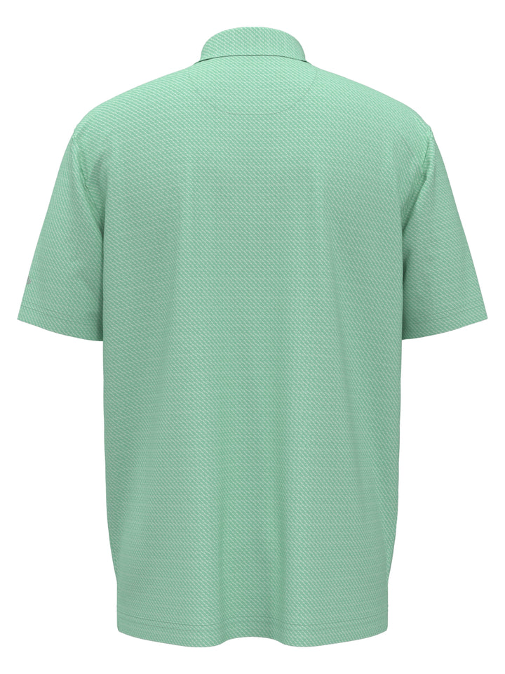 ProSpin Jacquard polo (Neptune Green Htr) 