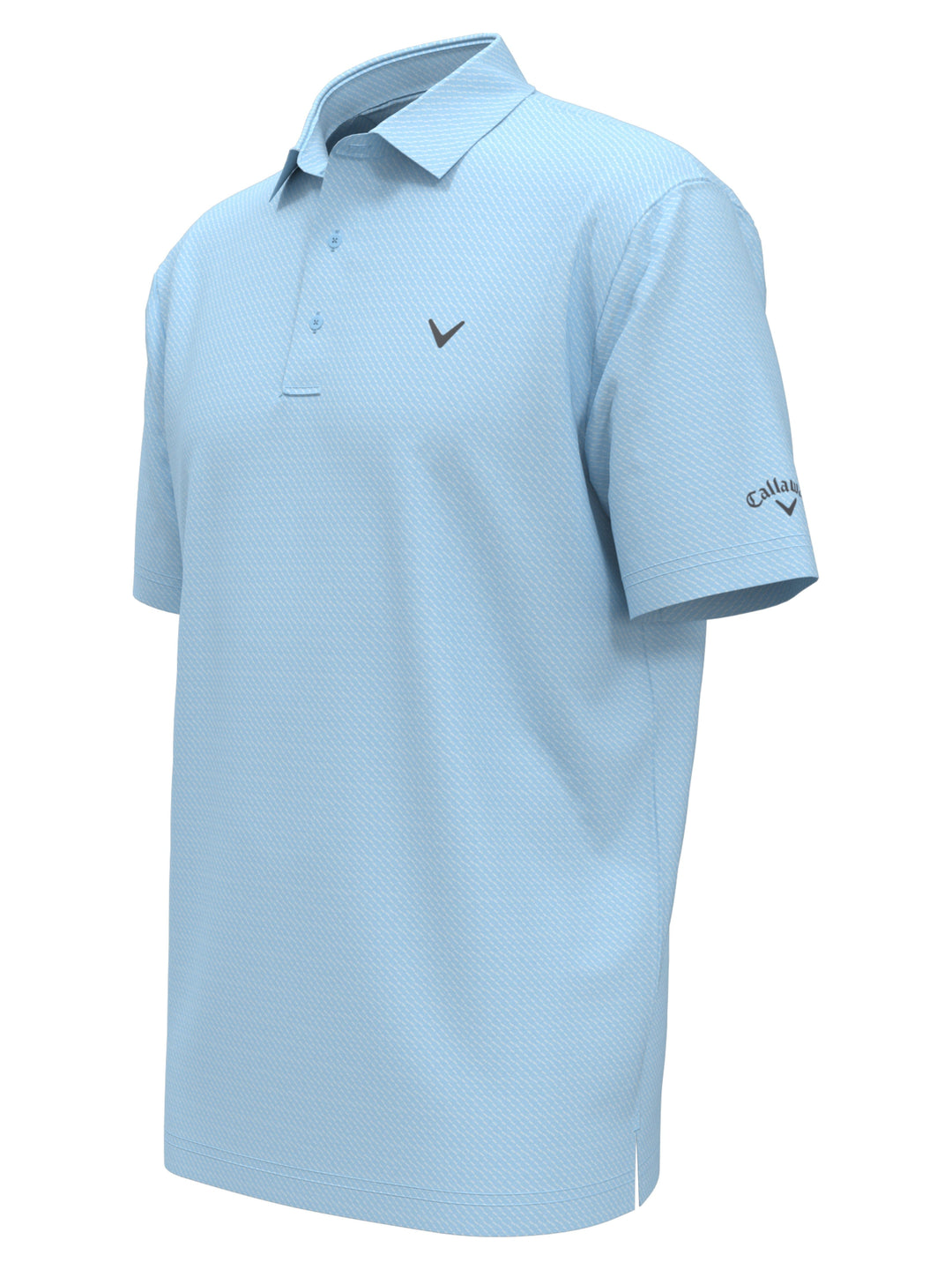 ProSpin Jacquard polo (Arctic Paradise Htr) 
