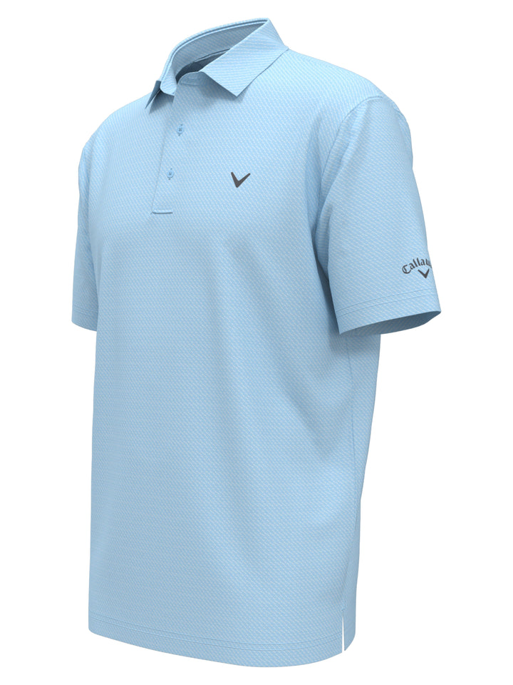 ProSpin Jacquard polo (Arctic Paradise Htr) 