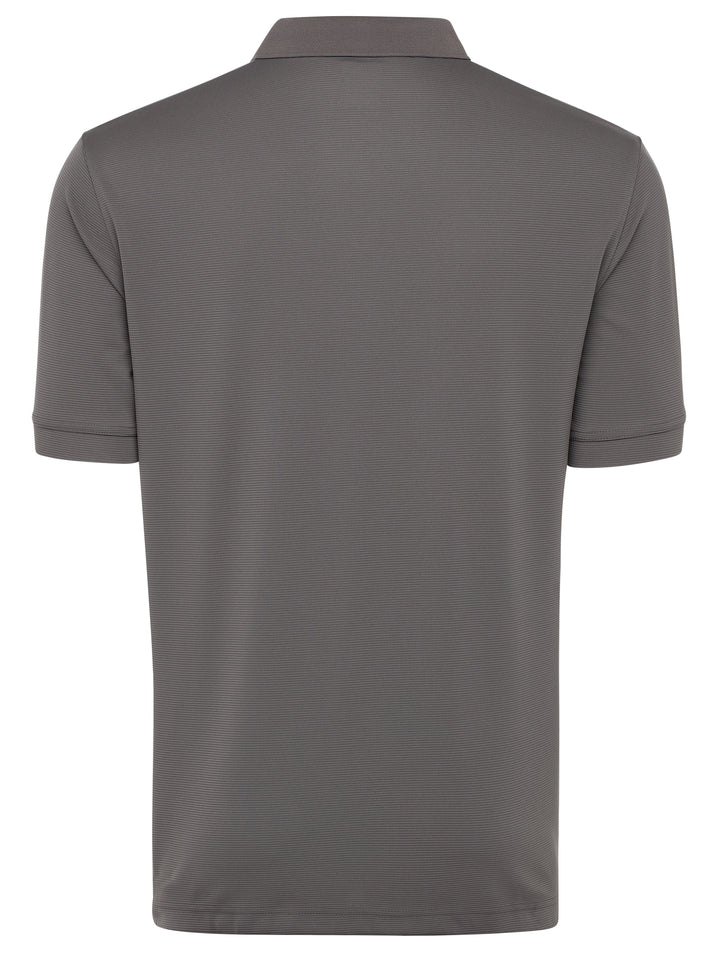 Short Sleeve Ottoman Polo Shirt (Smoked Pearl) 